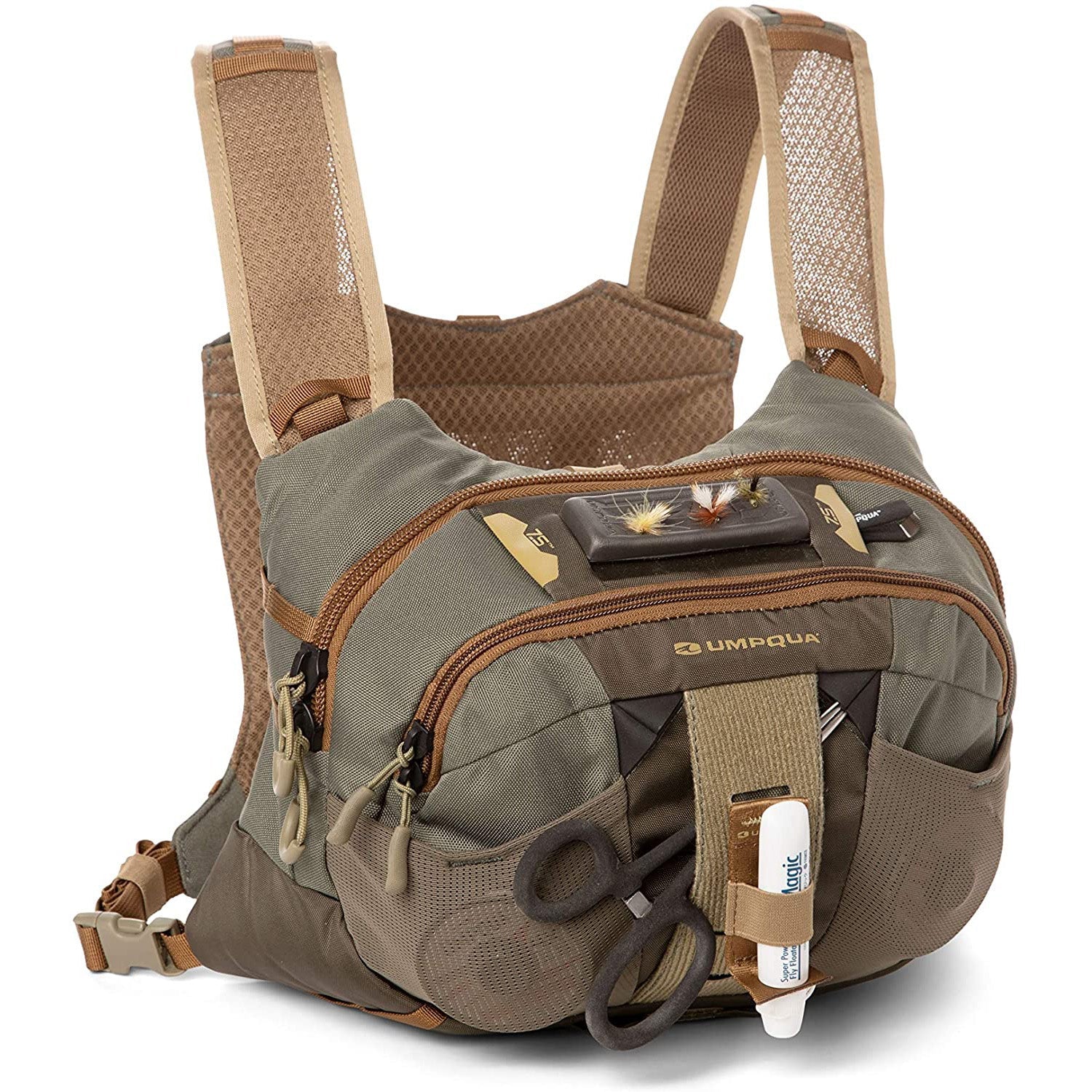 Umpqua Overlook 500 ZS2 Chest Pack Kit (Incl. backpack) - Sportinglife Turangi